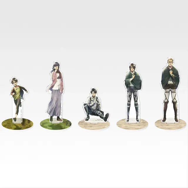 「進撃の巨人」新作一番くじの全ラインナップ公開！心臓を捧げるリヴァイや獣、鎧の巨人など4体を堂々立体化