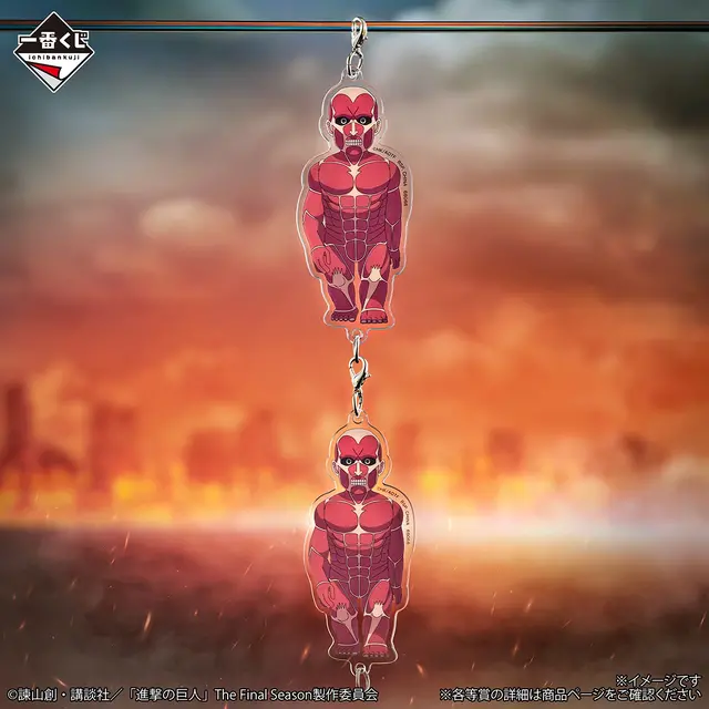 「進撃の巨人」新作一番くじの全ラインナップ公開！心臓を捧げるリヴァイや獣、鎧の巨人など4体を堂々立体化