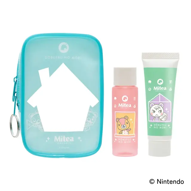『どうぶつの森』スキンケアアイテムのパッケージが可愛い！葉っぱのマーク型リップケースや、ダイカットミラーなど雑貨も3月31日発売