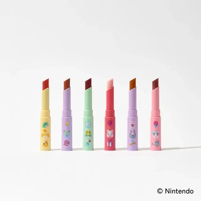 『どうぶつの森』スキンケアアイテムのパッケージが可愛い！葉っぱのマーク型リップケースや、ダイカットミラーなど雑貨も3月31日発売