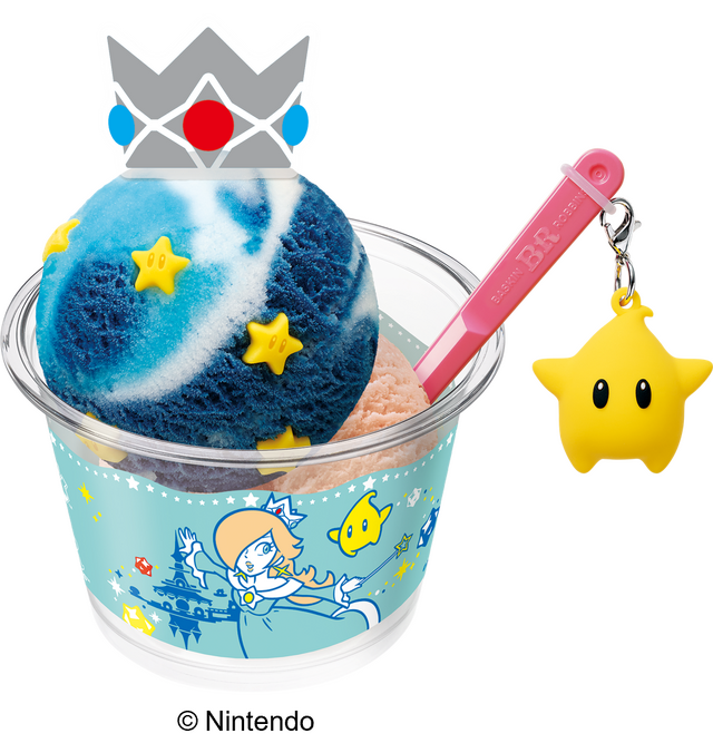 『スーパーマリオギャラクシー』×「サーティワン」コラボに魅力的な商品多数！新作フレーバーはじめ、”ロゼッタの絵本”に収納できるエコバッグなど