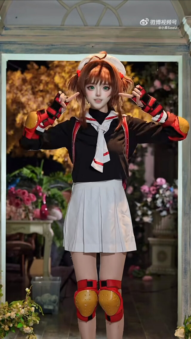 木之本桜「カードキャプターさくら」／小柔SeeU（X：@seeu_cosplay）