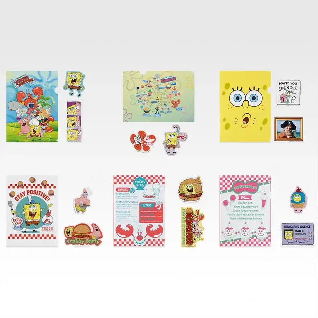 「スポンジ・ボブ」新作一番くじの全ラインナップ公開！おちゃめな表情のソフビライトや、「カニカーニ」イメージのプレートなどがズラリ