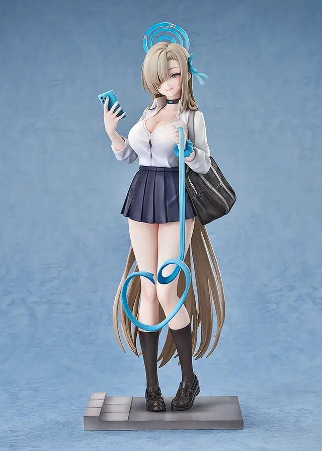 あふれ出る魅力…！『ブルアカ』より「アスナ（制服）メモリアルロビーVer.」フィギュアが予約開始、学生生活スタイルならはの要素を再現