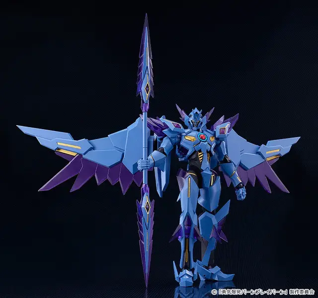 「勇気爆発バーンブレイバーン」より「スペルビア」プラモが予約受付中！大張正己監督考案によるブレイバーンへの合体ギミックを搭載
