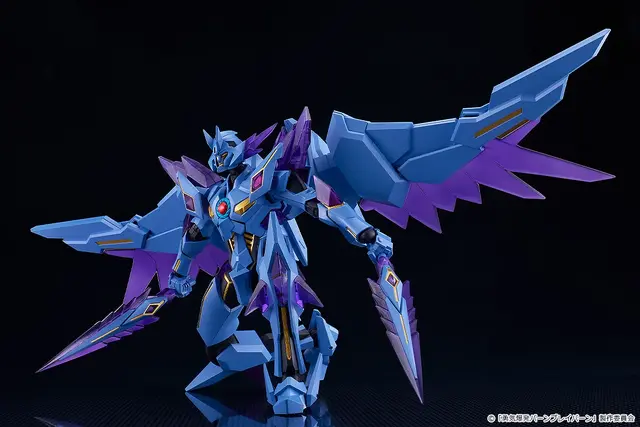 「勇気爆発バーンブレイバーン」より「スペルビア」プラモが予約受付中！大張正己監督考案によるブレイバーンへの合体ギミックを搭載