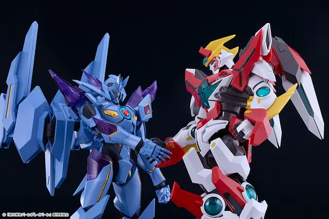 「勇気爆発バーンブレイバーン」より「スペルビア」プラモが予約受付中！大張正己監督考案によるブレイバーンへの合体ギミックを搭載