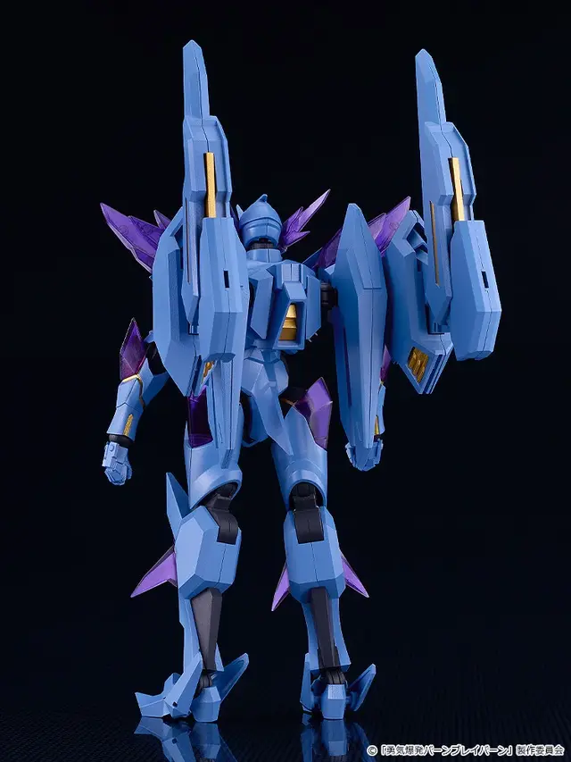 「勇気爆発バーンブレイバーン」より「スペルビア」プラモが予約受付中！大張正己監督考案によるブレイバーンへの合体ギミックを搭載