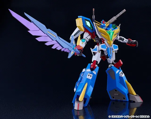 「勇気爆発バーンブレイバーン」より「スペルビア」プラモが予約受付中！大張正己監督考案によるブレイバーンへの合体ギミックを搭載