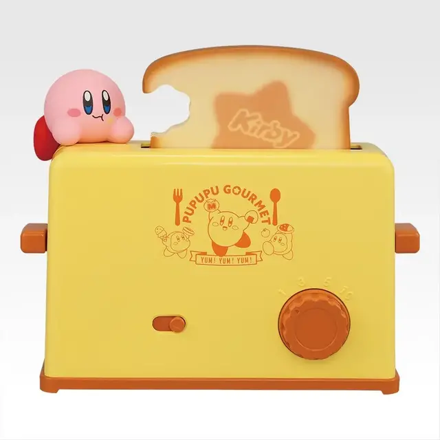 『星のカービィ』新作一番くじがキュート！炊飯器、トースター風タイマーなど“グルメテーマ”のグッズがズラリ