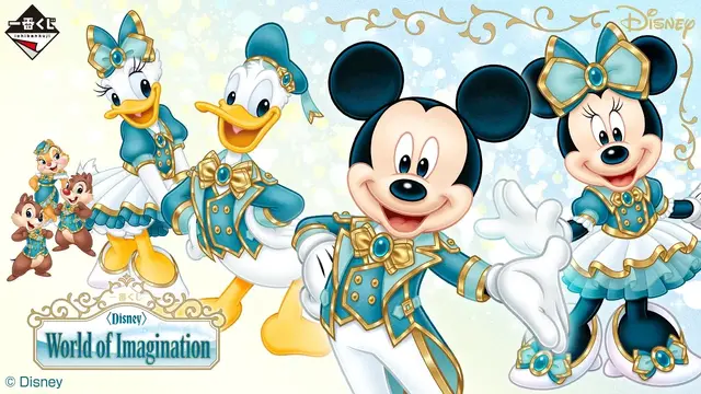「Disney」新作一番くじが豪華！ミッキー＆ミニーのオリジナル衣装フィギュアはじめ、ラプンツェルやアリエルの名シーンを立体化