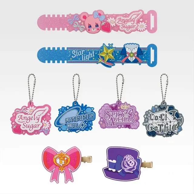 「アイカツ！」新作一番くじに心ときめく！目玉は“オーロラキスコーデ”トルソー型トレイ、エンジェリーベア ねそべりぬいぐるみも