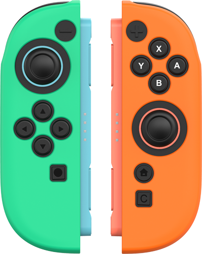 スケルトンカラーでスタイリッシュなコントローラー！スイッチ2向け新色「エメラルド」「オレンジ」アクセサリー6種が7月下旬発売へ