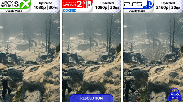 『FF7 リバース』スイッチ2/Xbox Series S/PS5三機種のグラフィック比較動画が公開。スイッチ2は30fps固定ながらグラフィックは健闘