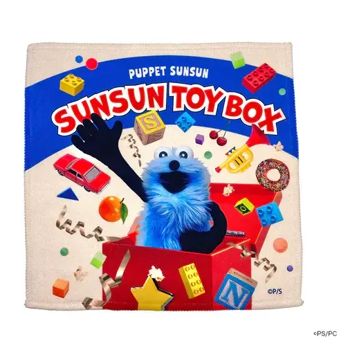 楽しそうなスンスンたちの日用雑貨がズラリ！おもちゃ箱テーマの「SUNSUN TOYBOX」一部商品がオンラインストアにて期間限定販売