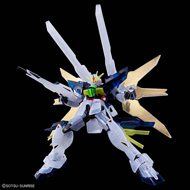 ガンダムベース限定！HG「ガンダムダブルエックス [クリアカラー]」が5月23日発売、ツインサテライトキャノンの展開などギミック搭載