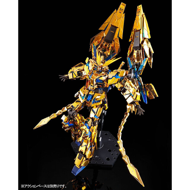 「RG ユニコーンガンダム3号機 フェネクス（ナラティブVer.）」が再販！ゴールドメッキ採用、金色に輝く高級ガンプラ