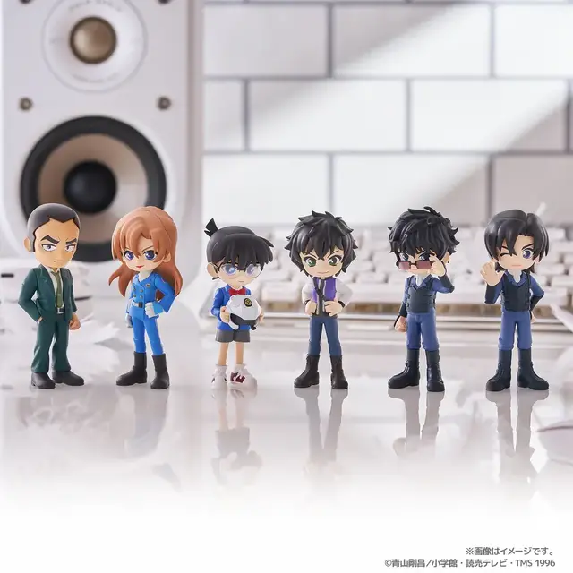 コナンたちが手のひらサイズのデフォルメフィギュアに！「PalVerse 名探偵コナン Vol.3」が予約受付中