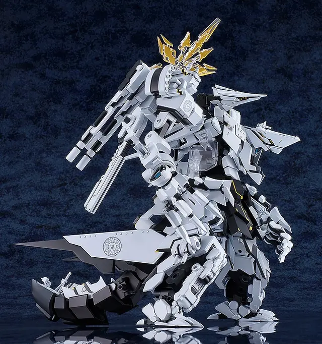 『ブルアカ』巨大変身合体怪獣ロボット「ダアト」がプラモ化！「コクマー」と「ゲブラ」のセット、分解し再構成することで完成
