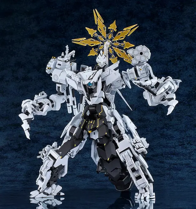 『ブルアカ』巨大変身合体怪獣ロボット「ダアト」がプラモ化！「コクマー」と「ゲブラ」のセット、分解し再構成することで完成