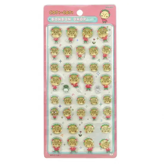 「ボンボンドロップシール」新作「コジコジ」がオンライン販売！5月25日12時より注文開始