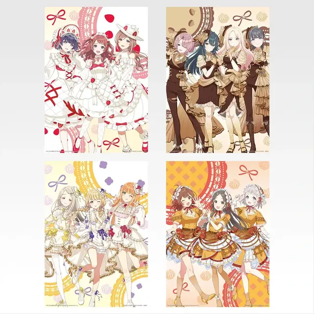 『学マス』新作一番くじの全ラインナップ公開！信号機トリオが第2弾ソロ楽曲衣装でフィギュア化、「ケーキ」モチーフの描き下ろしグッズも