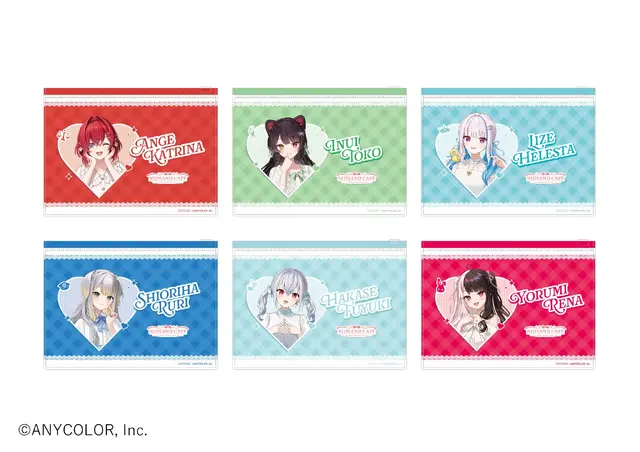 にじさんじ「and GALLERY」コラボカフェの詳細発表！リボンがテーマの描き下ろしイラストが12名一挙公開