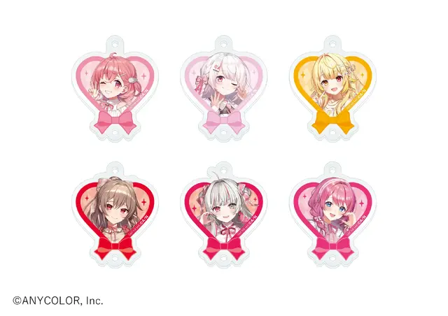 にじさんじ「and GALLERY」コラボカフェの詳細発表！リボンがテーマの描き下ろしイラストが12名一挙公開