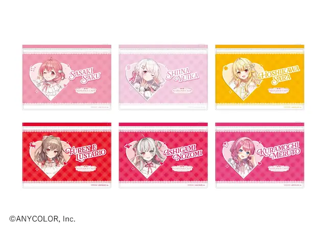 にじさんじ「and GALLERY」コラボカフェの詳細発表！リボンがテーマの描き下ろしイラストが12名一挙公開