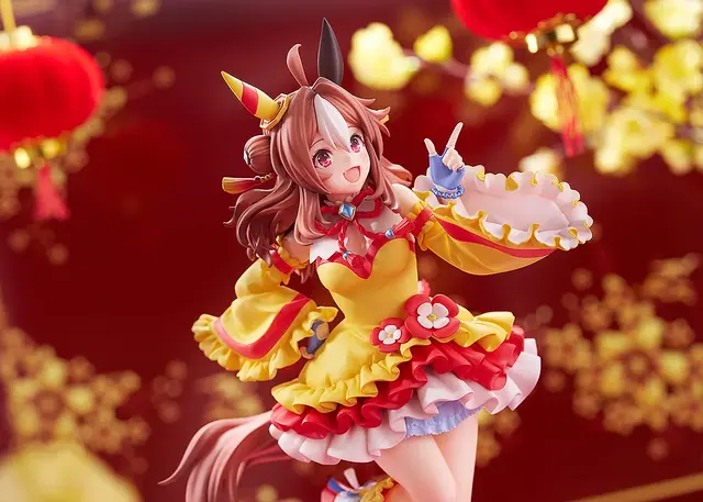 溢れ出るハッピー！『ウマ娘』コパノリッキー」1/7スケールフィギュアは、華やかな勝負服姿が魅力