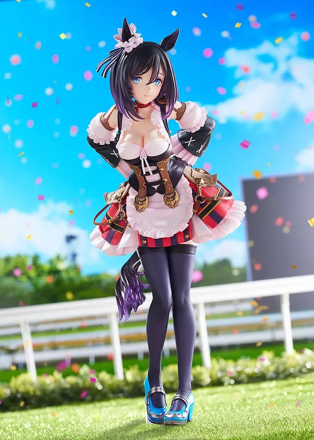 『ウマ娘』勝負服の「エイシンフラッシュ」が、“勝利ポーズ”で立体化!前かがみから見せる澄んだ眼差しと微笑みにドキドキ