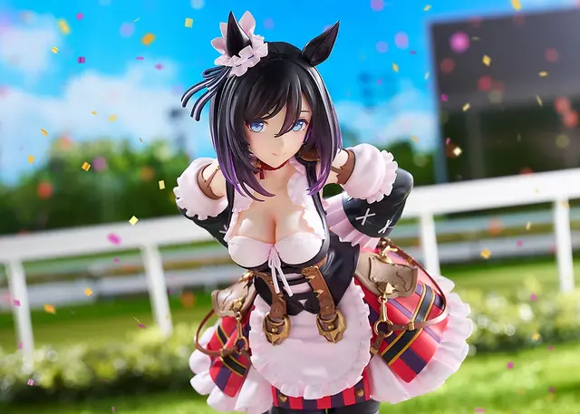 『ウマ娘』勝負服の「エイシンフラッシュ」が、“勝利ポーズ”で立体化!前かがみから見せる澄んだ眼差しと微笑みにドキドキ