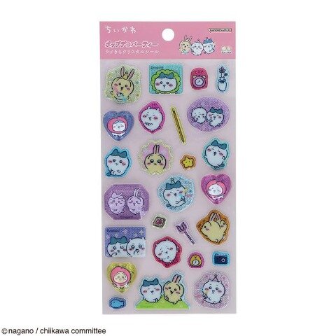「ちいかわ」「サンリオキャラクターズ」など多数！しまむらパークにて、人気シールが抽選販売