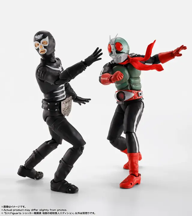 「仮面ライダー」新1号、新2号アクションフィギュア「S.H.Figuarts（真骨彫製法）」が再販！武器が付属する「ショッカー戦闘員」も