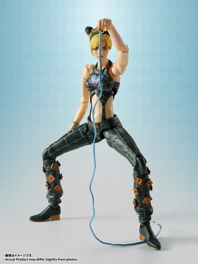 「ジョジョ 6部」主人公「空条徐倫」がアクションフィギュア化！スタンド能力“ストーン・フリー”はワイヤーパーツで自在に再現
