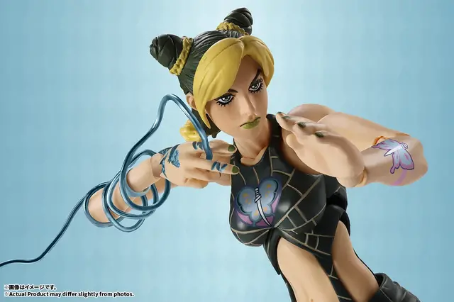 「ジョジョ 6部」主人公「空条徐倫」がアクションフィギュア化！スタンド能力“ストーン・フリー”はワイヤーパーツで自在に再現