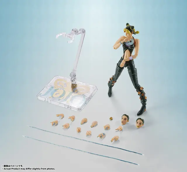 「ジョジョ 6部」主人公「空条徐倫」がアクションフィギュア化！スタンド能力“ストーン・フリー”はワイヤーパーツで自在に再現