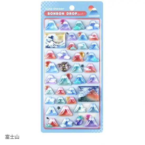 「ボンボンドロップシール」和柄シリーズに再販予告！主に“お土産屋さん”が狙い目