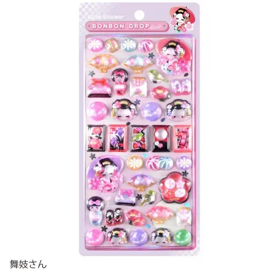 「ボンボンドロップシール」和柄シリーズに再販予告！主に“お土産屋さん”が狙い目