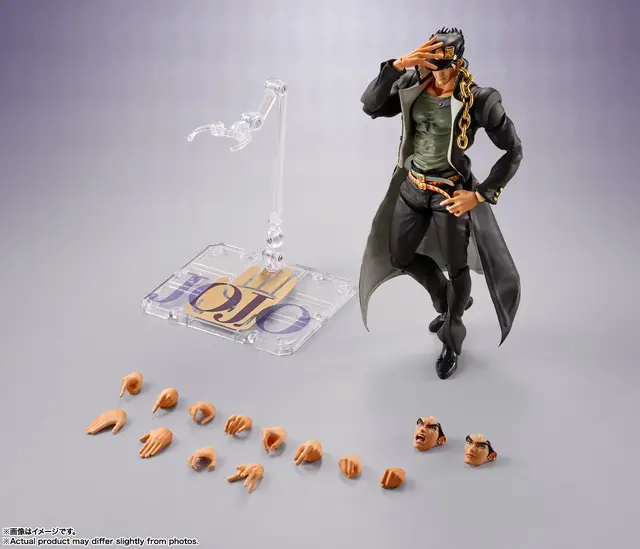 「ジョジョ」第3部「S.H.Figuarts 空条承太郎」が再販！専用台座のほか、学生服の裾はワイヤー入りPVCシートに