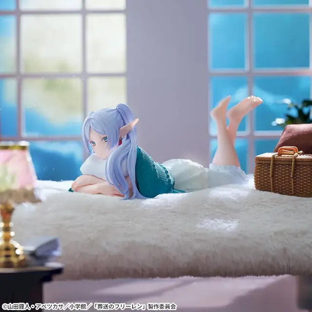 ルームウェア姿のフリーレン!「葬送のフリーレン」よりプライズフィギュア2種が展開ーゆったりしたユーベルも可愛い