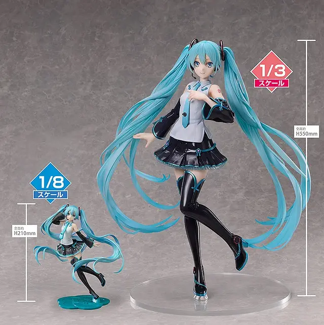抱えるほどビッグサイズ！「初音ミク」1/3スケールフィギュアが、圧倒的なボリューム感