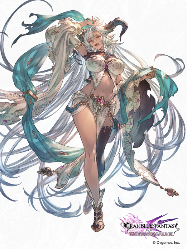 とにかくデカい！ 『グラブル リリンク エンドレスラグナロク』新プレイアブル「フェディエル」PVが公開―闇の元素を用いる「六竜」の一柱が堂々参戦