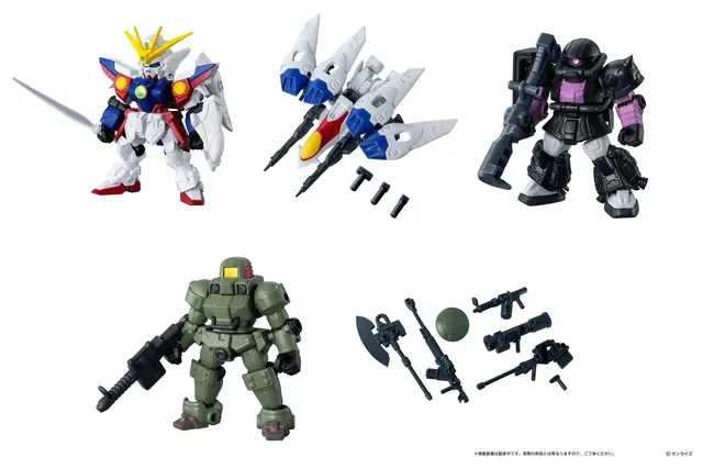 「ウイングガンダムゼロ」や「リーオー」らをカスタマイズ!「モビルスーツ アンサンブル」第31弾が発表