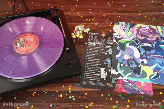 『DELTARUNE』公式グッズが発売！ “マイクくん”Tシャツやチャプター3・4の楽曲レコードなど、チャプター5も配信間近