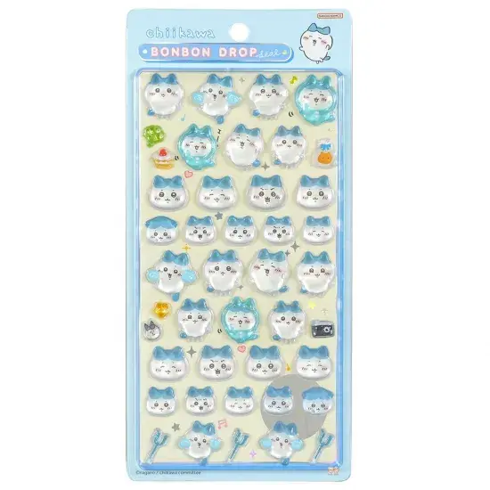 「ボンボンドロップシール」がロフトネットストアで抽選販売！ちいかわ、お文具といっしょなど全12種