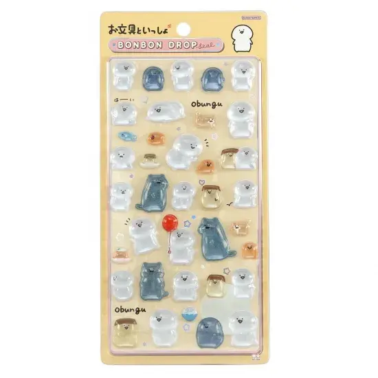 「ボンボンドロップシール」がロフトネットストアで抽選販売！ちいかわ、お文具といっしょなど全12種