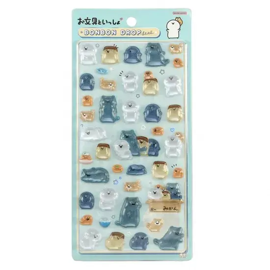 「ボンボンドロップシール」がロフトネットストアで抽選販売！ちいかわ、お文具といっしょなど全12種