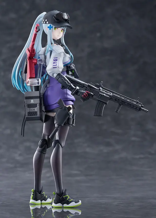 『ドルフロ2』から「クルカイ」フィギュアが予約受付を開始！「笑顔」「にらみ顔」「照れ顔」を用意し、オプションも充実