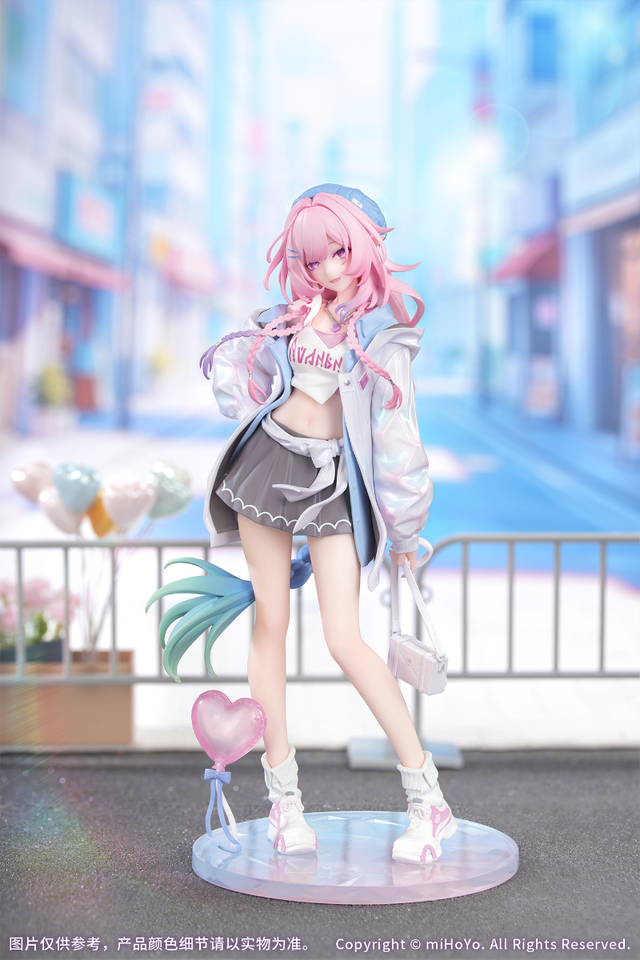 パール調のアウターから魅せるおへそ…!『崩壊:スターレイル』 素敵な休日を楽しむ「キュレネ」フィギュアにドキドキ